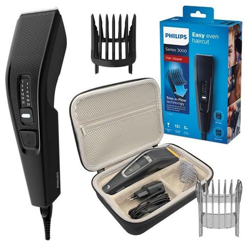 Tondeuse Philips Hc3510/15 + Étui Pour Rasoir Noir