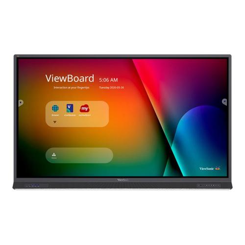 ViewSonic ViewBoard IFP8652-1B - Classe de diagonale 86" IFP52 Series écran LCD rétro-éclairé par LED - interactive - 4K UHD (2160p) 3840 x 2160 - Direct LED