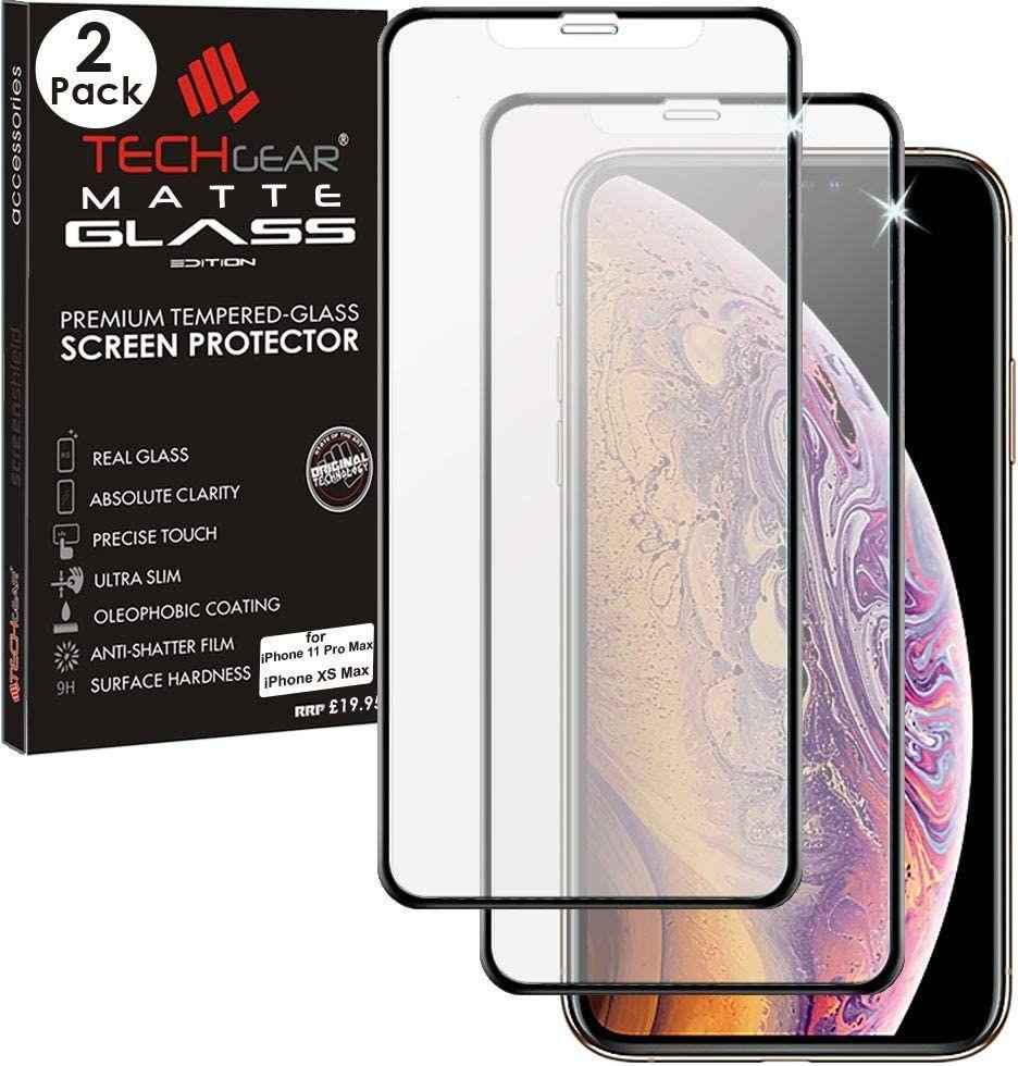 Verre Trempé iPhone 11 Pro Max- Xs Max Protecteur Premium de Haute Qu