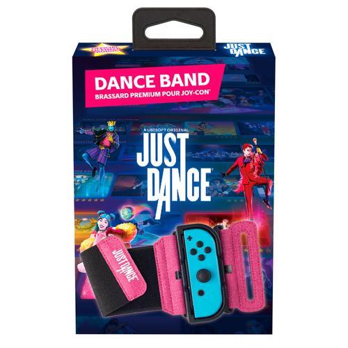 Just Dance 2023 Officiel - Dance Band - Brassard Pour Manette Joycon, Bracelet Élastique Réglable Avec Emplacement Pour Joy-Cons Nintendo Switch