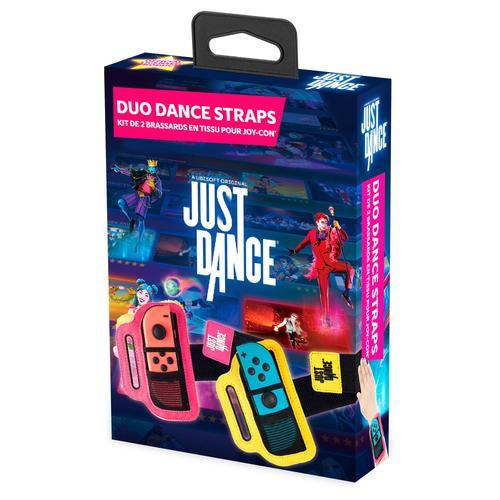 Just Dance 2023 Officiel - Dance Straps - Pack De 2 Brassards Pour Joycon, Bracelet Élastique Réglable Avec Emplacement Pour Joy-Cons Nintendo Switch