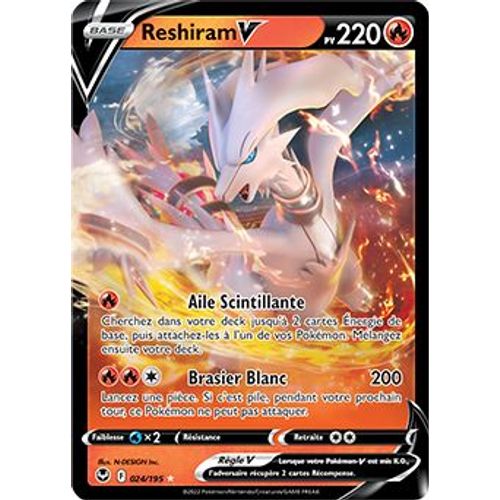 Reshiram V - 024/195 - Tempête Argentée