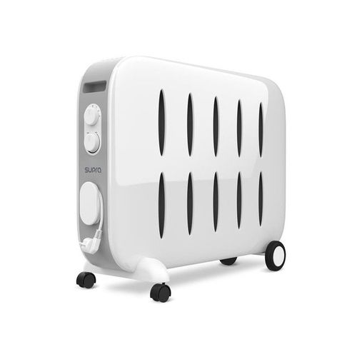 SUPRA Radiateur Electrique à Chaleur Douce 2000W Blanc