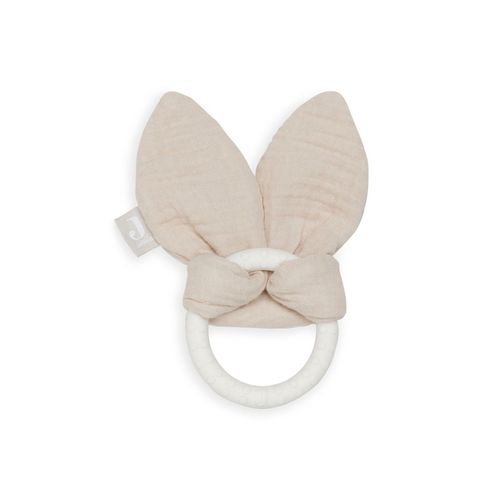 Anneau Dentition Silicone Oreilles De Lapin Nougat - Jollein