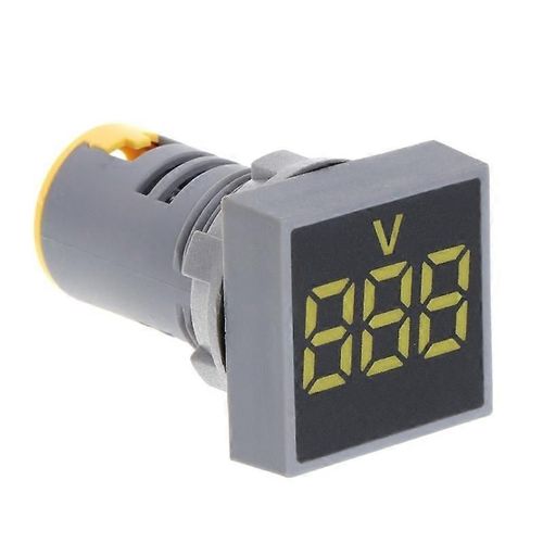 22mm Carr Diy Mini Voltmtre Numrique Ac 12-500 Voltmtre Numrique Panneau Lumineux