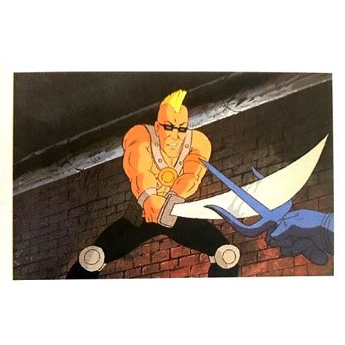 23 - Tortues Ninja - Cowabunga - Les Tortues  La Rescousse Tournon-Euroflash 1993 Sticker Vignette No Panini