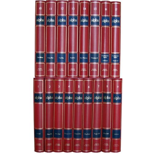 Alpha Encyclopédie En 17 Volumes