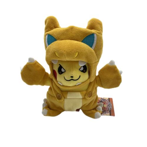 Pyrotechnie Pikchu Millions Cabbit Transformation Hat Jacket Plush Doll Jouets Pour Enfants Cadeau De Noël Pyrotechnie Pikchu 23cm