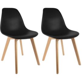 Chaise Scandinave Coque Polypropylène (Lot De 4)