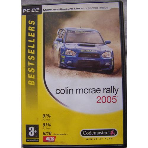 Dvd Jeu Collin Mcrae Rally. 2005