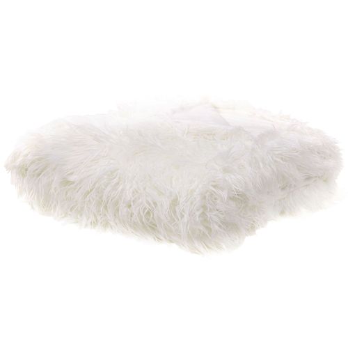 Couvre-Lits Delice Tissu 200 X 220 Cm Blanc
