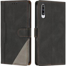 Coque Pour Samsung Galaxy A50/A50s/A30s, Housse Etui Portefeuille Cuir Multifonction, Fermeture Magnetique A Clapet [Fonction Support] Flip Case Compatible Avec Samsung A50/A50s/A30s (Noir)