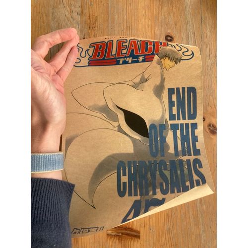 Affiche Bleach en papier kraft
