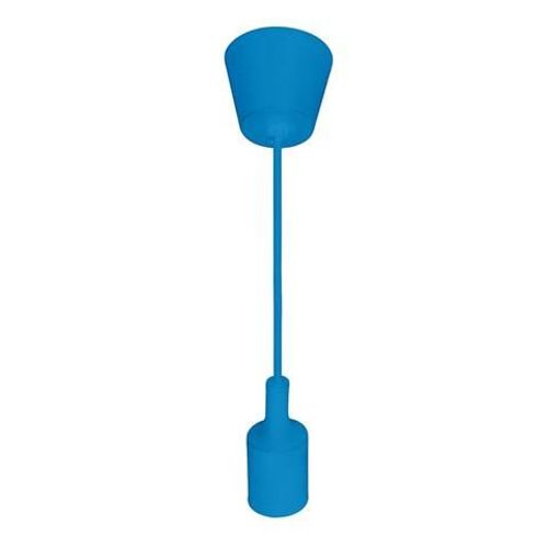 Suspension Câble Bleu (1m) E27 Ip20 Max 60w