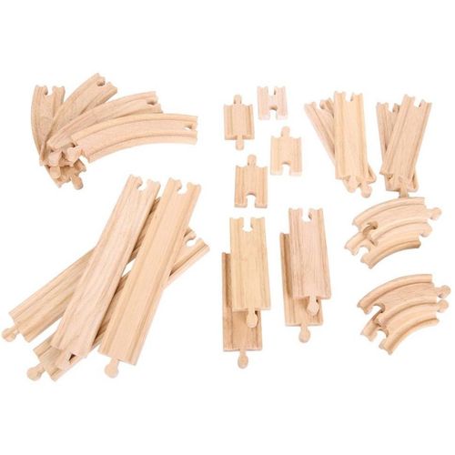Bigjigs Rails Set Straight Et Bends