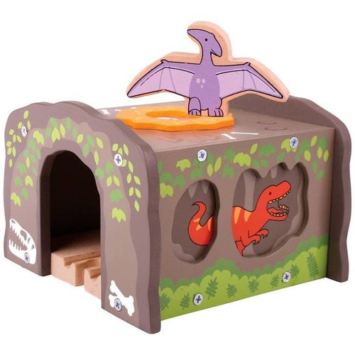Bigjigs Rails Tunnel De Train En Bois - T-Rex