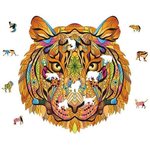 Gigamic Puzzle Bois Rainbow 150p Tigre