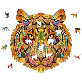 Gigamic Puzzle Bois Rainbow 150p Tigre