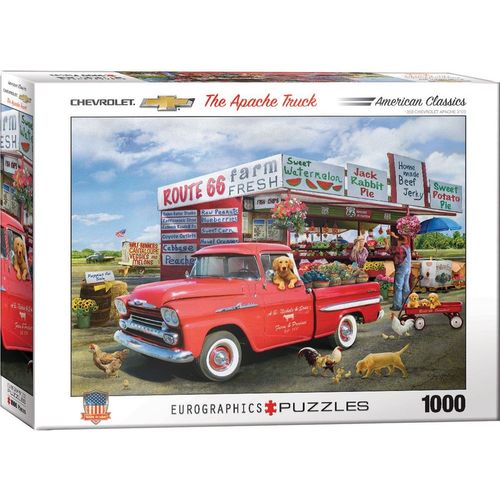Casse-Tête Eurographics 1959 Chevrolet Apache - Greg Giordano - 1000 Pièces