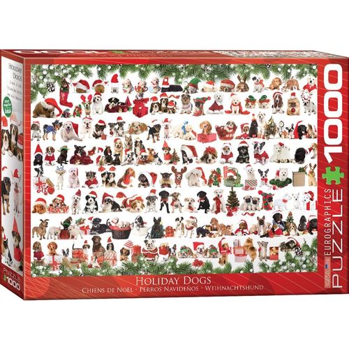 Puzzle Eurographics Chiens De Vacances - 1000 Pièces