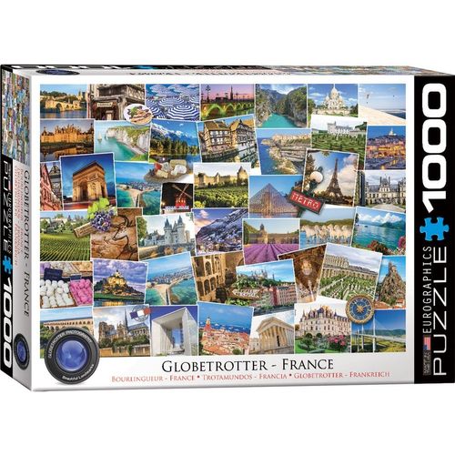 Puzzle Eurographics France - Globetrotter - 1000 Pièces