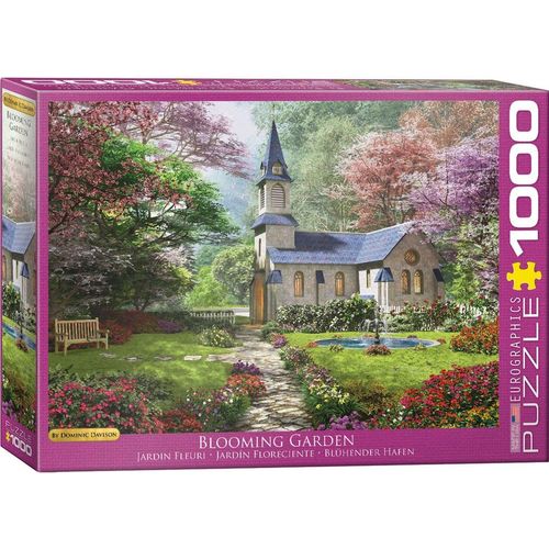 Puzzle Eurographics Jardin Fleuri - Dominic Davison - 1000 Pièces