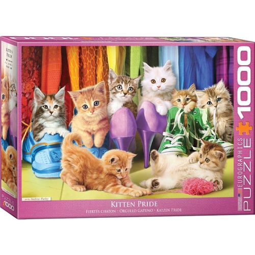 Casse-Tête Eurographics Kitten Footware - 1000 Pièces