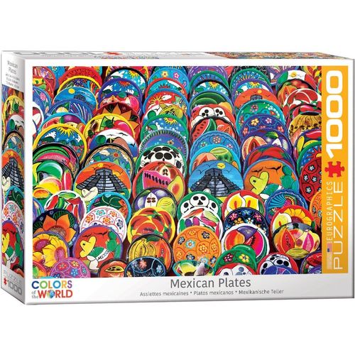 Puzzle Eurographics Assiettes En Céramique Du Mexique - 1000 Pièces