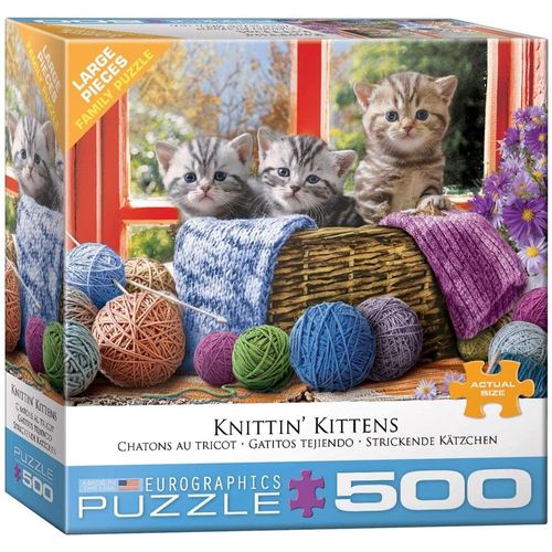 Eurographics Knittin' Kittens (500 Xl)