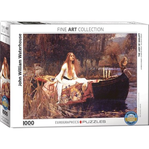 Puzzle Eurographics La Dame De Shalott - 1000 Pièces