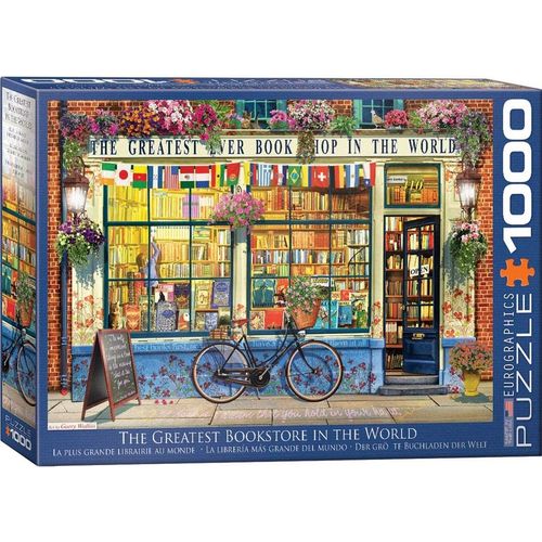 Puzzle Eurographics La Plus Grande Librairie Du Monde - 1000 Pièces