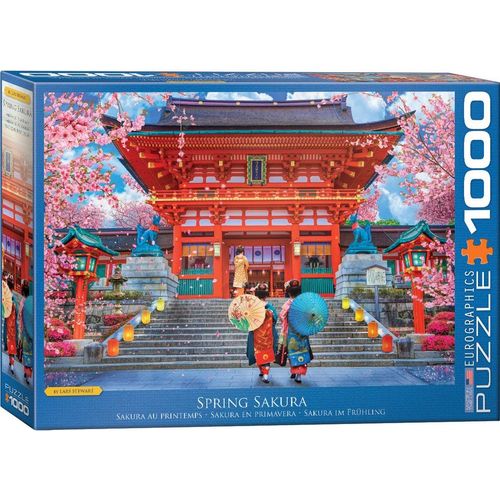 Puzzle Eurographics Maison D'asie - David Mclean - 1000 Pièces