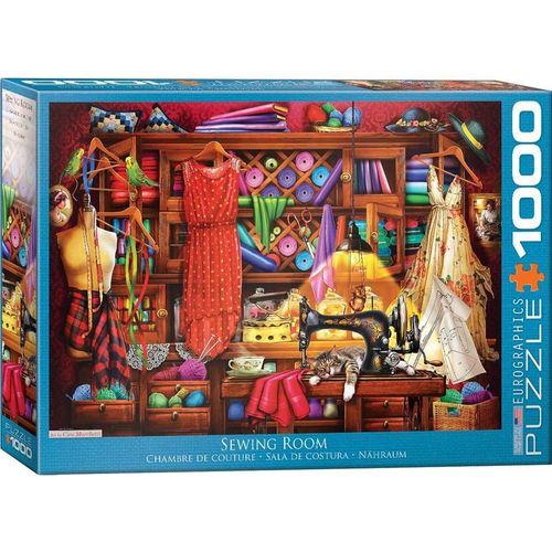Puzzle Eurographics Sewing Craft Room - 1000 Pièces