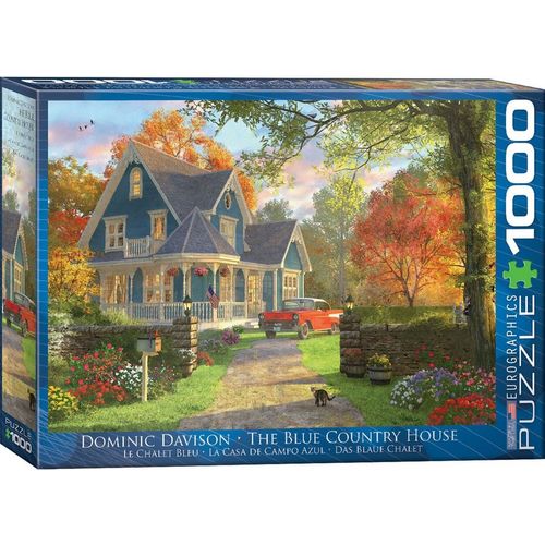 Puzzle Eurographics La Maison Du Pays Bleu - Dominic Davison - 1000 Pièces