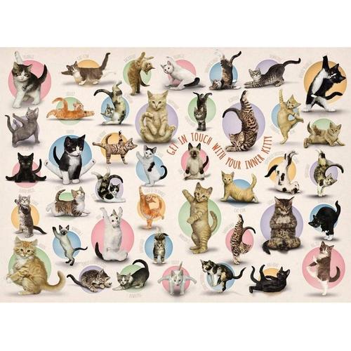 Eurographics Puzzle Yoga Kittens - 500 Pièces
