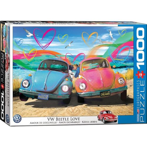 Puzzle Eurographics Vw Beetle Love - Parker Greenfield - 1000 Pièces