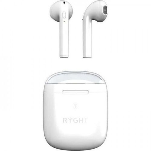 Ecouteurs sans fil Bluetooth - RYGHT - JANTA - Blanc