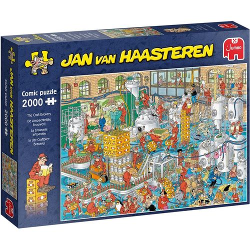 Casse-Tête Jumbo Jan Van Haasteren La Brasserie Artisanale - 2000 Pièces