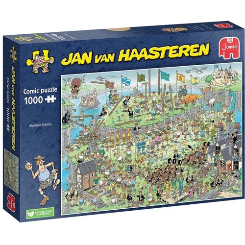 Casse-Tête Jumbo Jan Van Haasteren Highland Games - 1000 Pièces