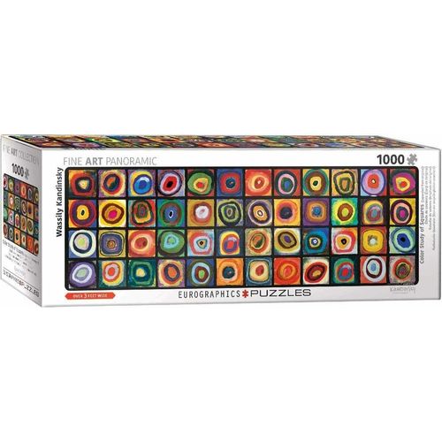 Eurographics Etude De Couleur Des Carrés Panorama Wassily Kandinsky - 1000 Pièces