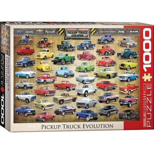 Eurographics Puzzle Pickup Truck Evolution - 1000 Pièces