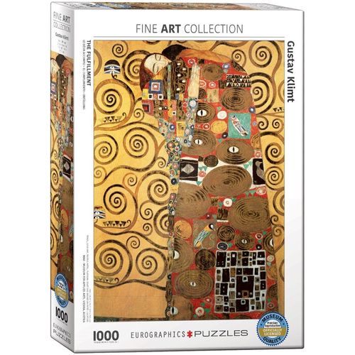 Casse-Tête Eurographics L'accomplissement (Détail) - Gustav Klimt (1000 Pièces)