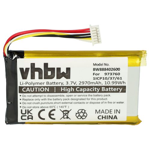 Vhbw Batterie Compatible Avec Dji Spark Télécommande Manette De Drone (2970mah, 3,7v, Li-Polymère)-Vhbw