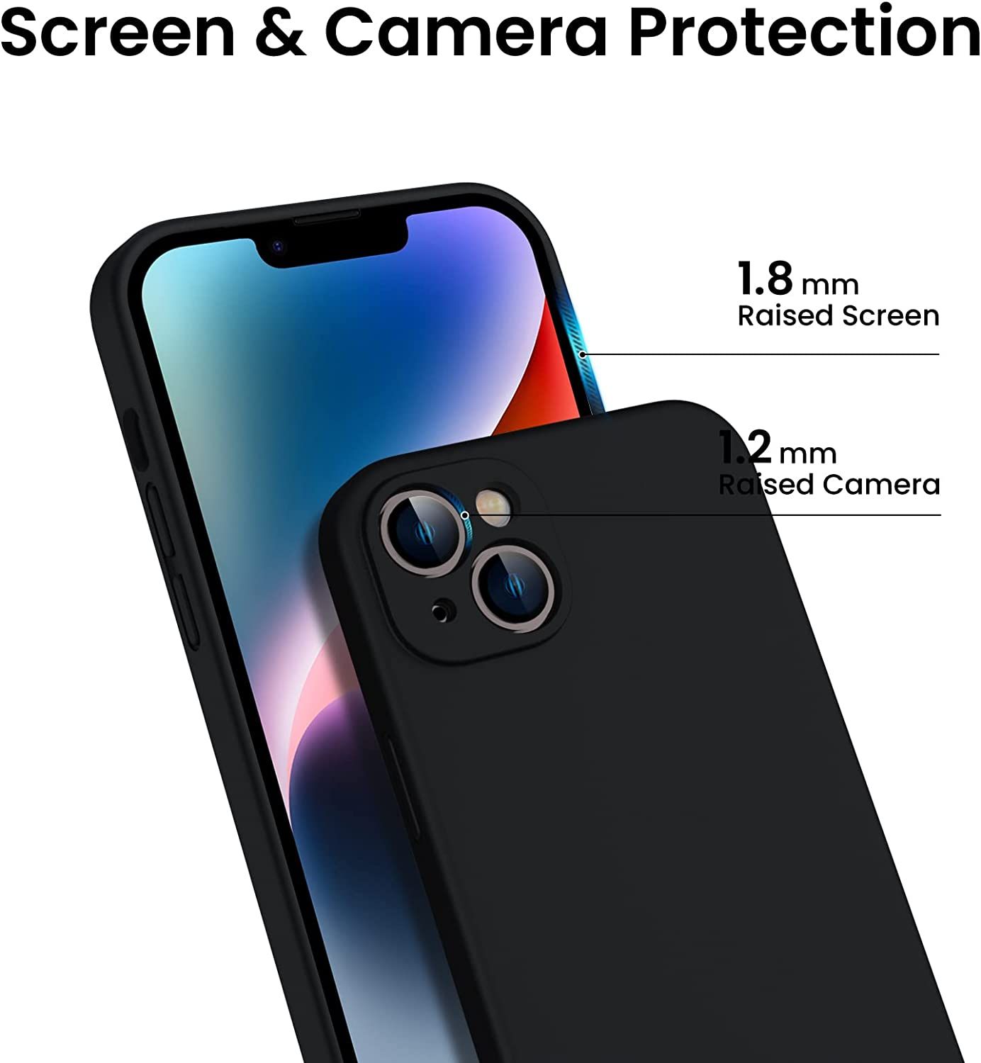Coque Iphone 14 Plus, Coque Silicone Liquide Pour Iphone 14 ... - 4