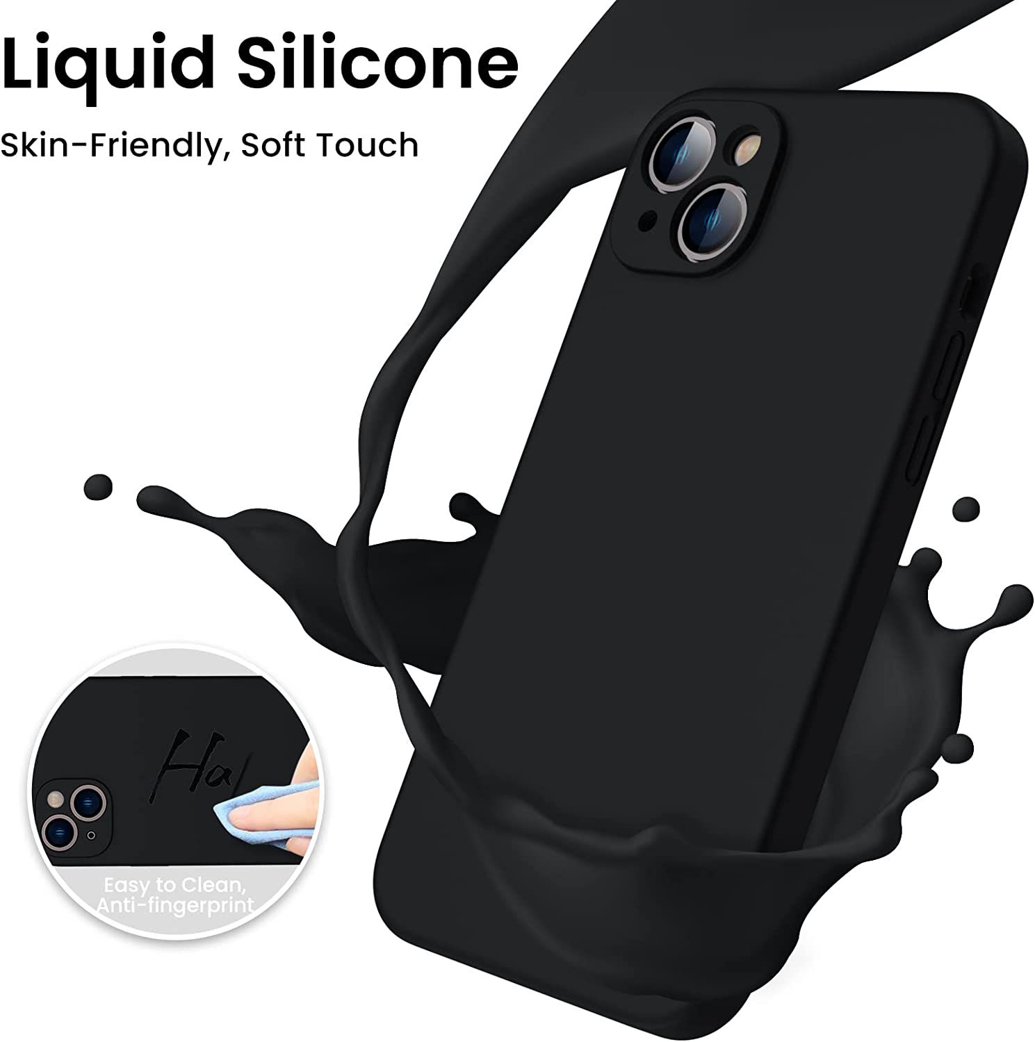 Coque Iphone 14 Plus, Coque Silicone Liquide Pour Iphone 14 ... - 10