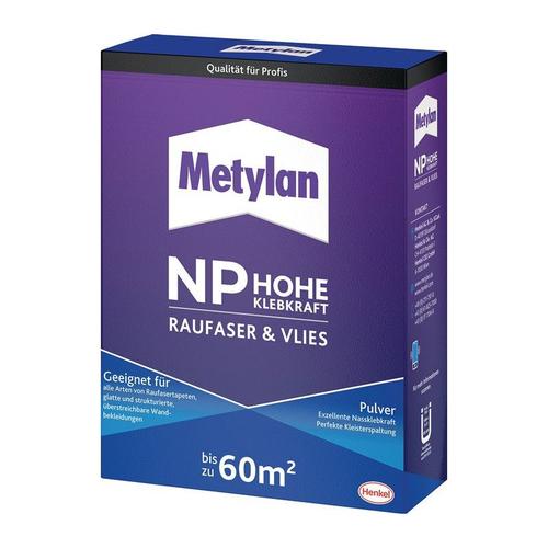 Colle à papier peint haut pouvoir adhés. NP ingrain & non-tissé 1 kg METYLAN (Par 4)