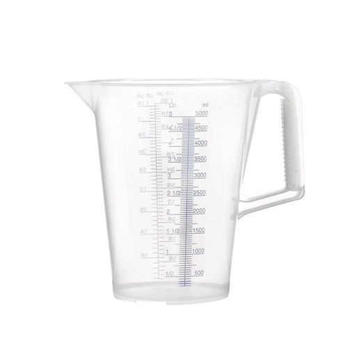 Gobelet gradué 5 l échelle imprimée en bleu polypropylène PRESSOL