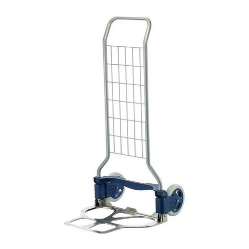 Diable de transport RuXXac-cart pliable ossature en acier. revêt. poudre alumini