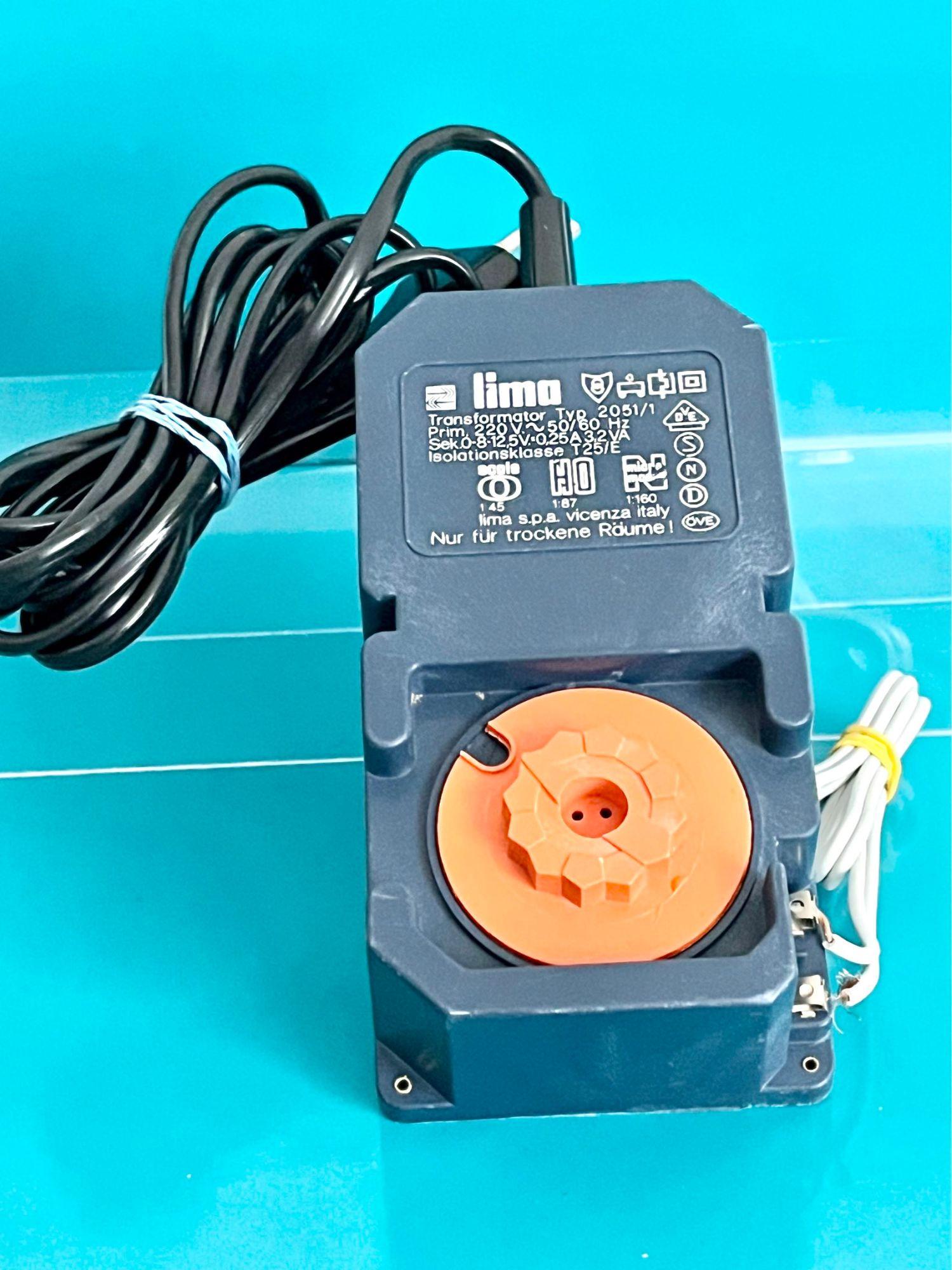 Transformateur électrique pour train modélisme HO 1/87 LIMA