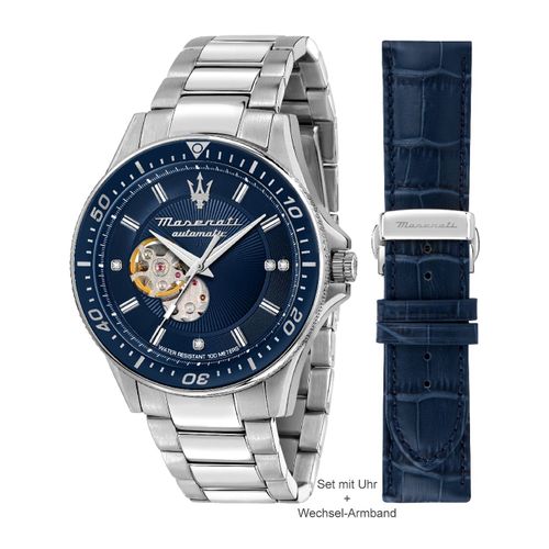 Mens Watch Maserati R8823140007, Automatic, 44mm, 10atm